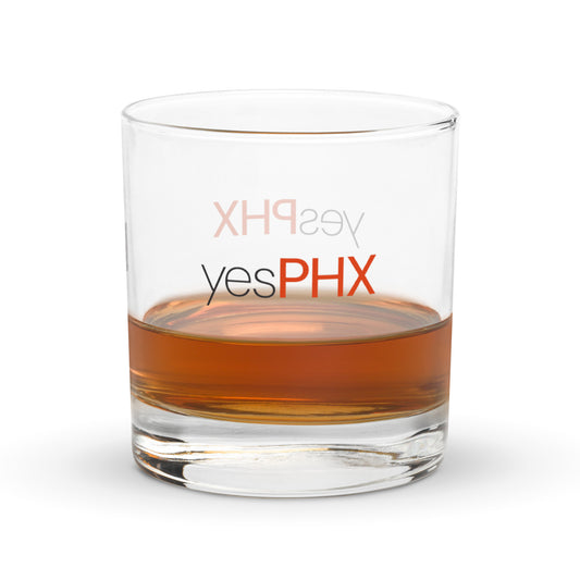 yesPHX "On the Rocks" Glass