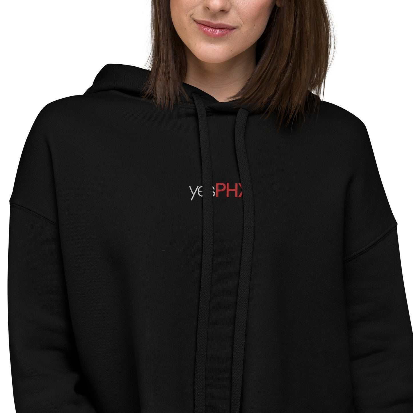 yesPHX Statement Crop Hoodie