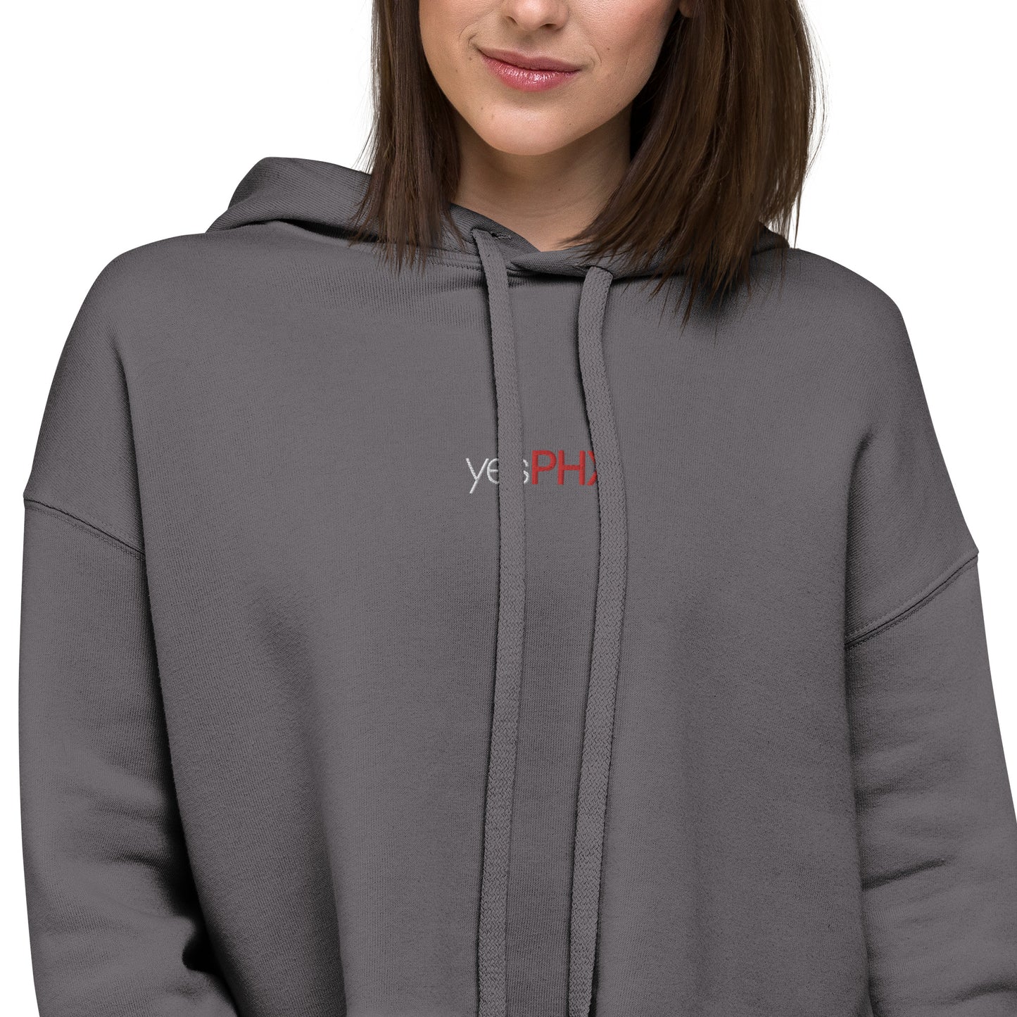 yesPHX Statement Crop Hoodie